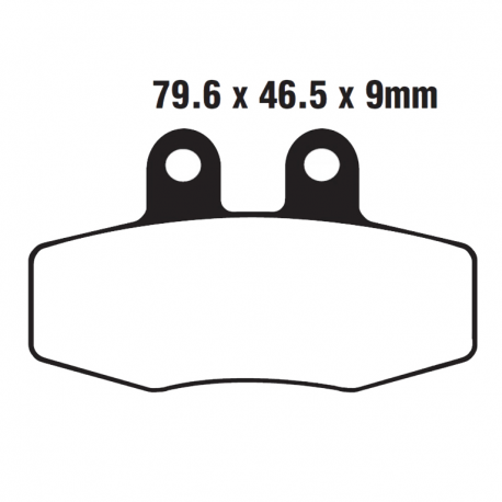Pastiglie Freno Sinterizzate KTM E-GS 500 LC4 - 600 LC4 