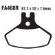 Pastiglie Freno Sinterizzate CAN-AM DS 450 X-mx International 