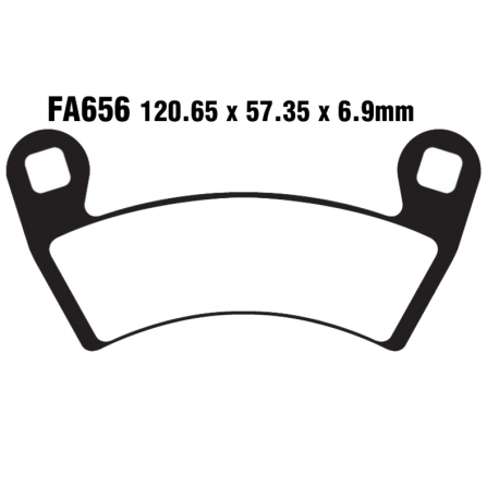 Pastiglie Freno Sinterizzate Polaris Polaris 325 - Polaris 570 ACE 