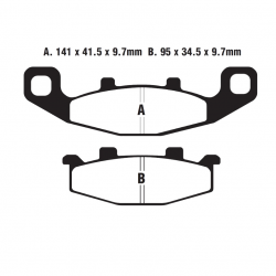 Pastiglie Freno Sinterizzate Kawasaki - Suzuki