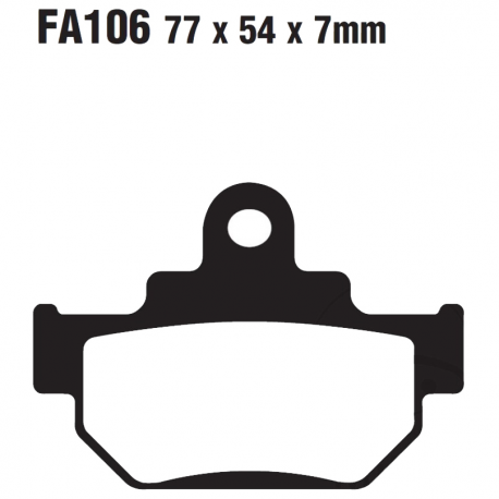 Pastiglie Freno Sinterizzate Suzuki RM 250 - RM 125 