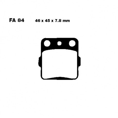 Pastiglie Freno Sinterizzate Honda - Arctic Cat - Husqvarna 