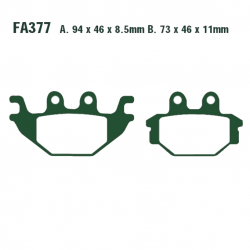 Pastiglie Freno Sinterizzate Arctic Cat - Bombardier - CAN-AM - SYM