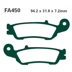 Pastiglie Freno Sinterizzate Yamaha YZ 250 2T - YZ 125 - WR 450 F