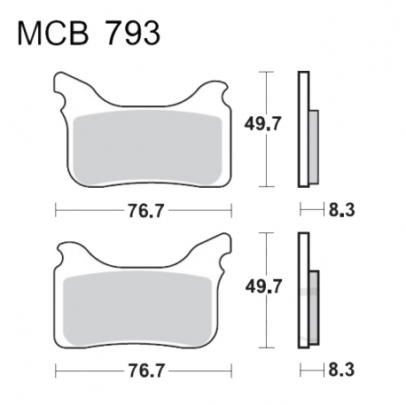 Pastiglie Freno Sinterizzate Aprilia - Husaberg