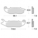Pastiglie Freno Sinterizzate Gas Gas - HM-Moto - Honda