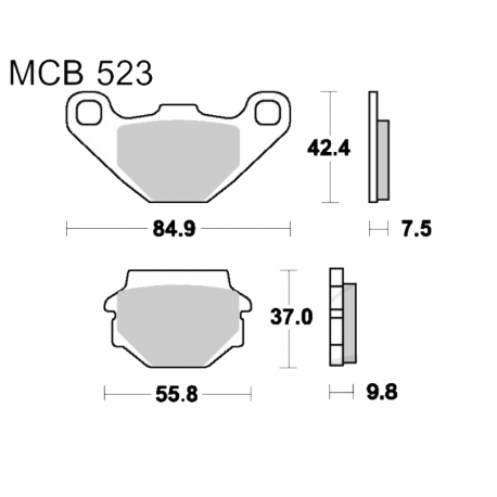 Pastiglie Freno Sinterizzate Aeon - Aprilia - KTM - Polaris