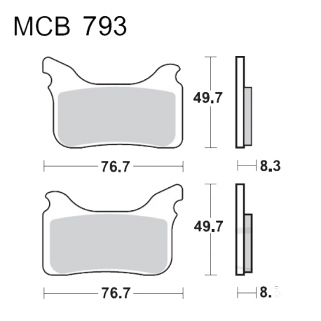 Pastiglie Freno Sinterizzate Husaberg - Aprilia - KTM