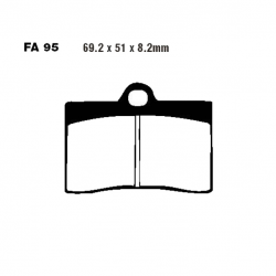 Pastiglie Freno Sinterizzate Aprilia - Beta - Gas Gas - KTM - Yamaha
