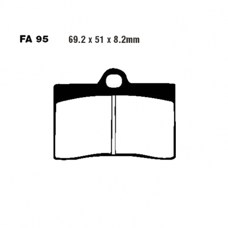 Pastiglie Freno Sinterizzate Aprilia - Beta - Gas Gas - KTM - Yamaha 