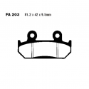 Pastiglie Freno Sinterizzate Honda CBR 600 F