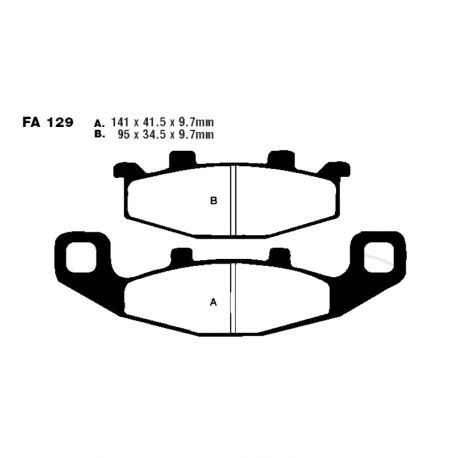 Pastiglie Freno Sinterizzate Kawasaki - Suzuki