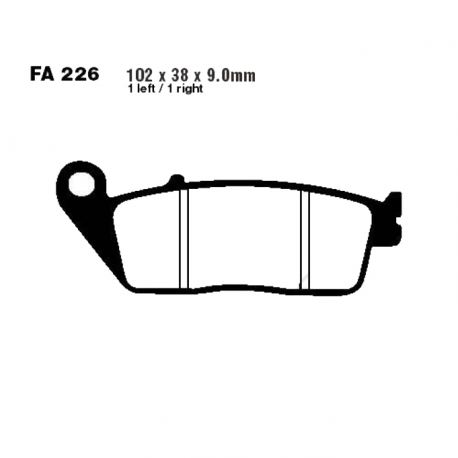 Pastiglie Freno Sinterizzate Honda - Kawasaki - Suzuki - Triumph