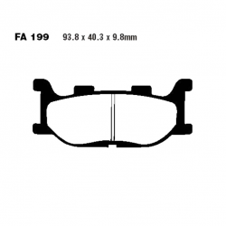 Pastiglie Freno Sinterizzate Yamaha FZ6 600 N - MT-03 660 H - SR 125