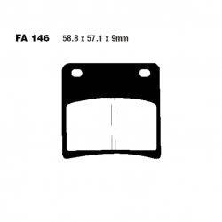 Pastiglie Freno Sinterizzate Suzuki GSX 600 FU2 - GSX 750 F