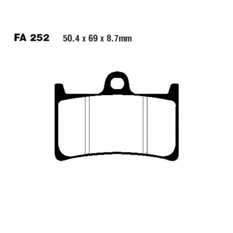 Pastiglie Freno Sinterizzate Yamaha FJR 1300 - FZR 400 RRSP 