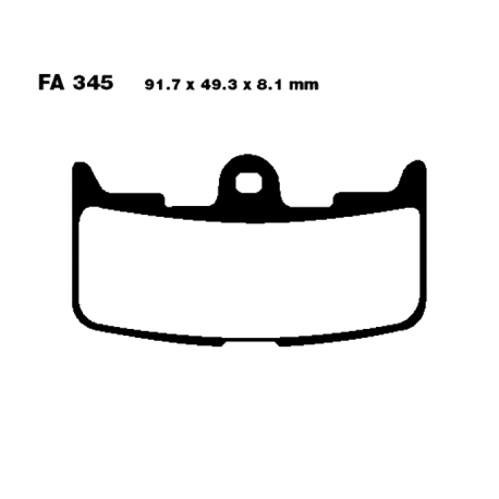 Pastiglie Freno Sinterizzate Buell XB12R 1200 ie Firebolt 