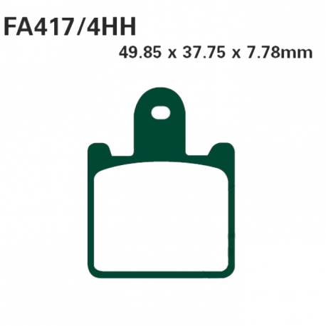 Pastiglie Freno Sinterizzate Kawasaki GTR 1400 A ABS - Z 750 R ABS 