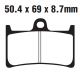 Pastiglie Freno Sinterizzate Yamaha XP 500 Tmax - P 530 Tmax 