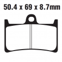 Pastiglie Freno Sinterizzate Yamaha XP 500 Tmax - P 530 Tmax