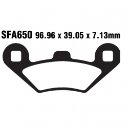Pastiglie Freno Sinterizzate Peugeot Metropolis 400 Sport