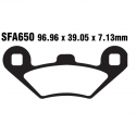 Pastiglie Freno Sinterizzate Peugeot Metropolis 400 Sport