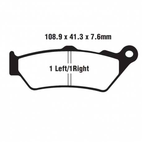 Pastiglie Freno Sinterizzate BMW C1 125 - C1 200 - C1 200 ABS 