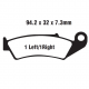 Pastiglie Freno Sinterizzate Honda CR 125 R - CR 250 R - CR 500 R 