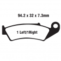 Pastiglie Freno Sinterizzate Honda CR 125 R - CR 250 R - CR 500 R