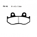 Pastiglie Freno Sinterizzate Honda CR 125 R - XL 350 R - XR 600 R