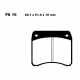 Pastiglie Freno Sinterizzate Triumph T140 750 V - TR7 750 V Tiger 