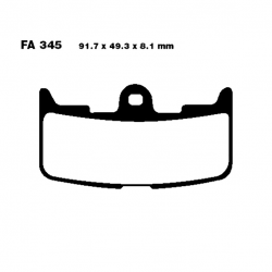 Pastiglie Freno Sinterizzate Buell XB12R 1200 ie - XB9S 1000 ie