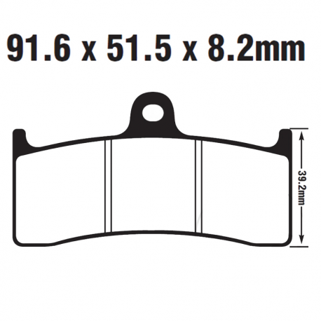Pastiglie Freno Sinterizzate Buell - Honda - MV Agusta - Kawasaki 