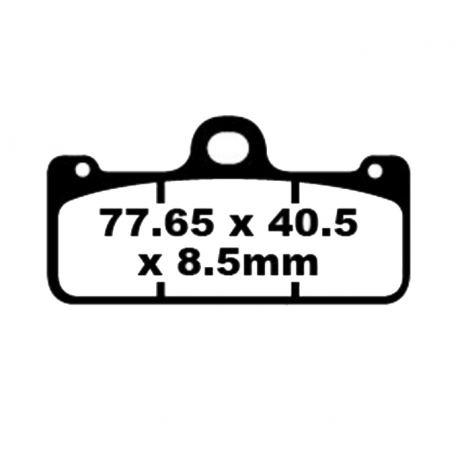 PASTIGLIE FRENO SINTERIZZATE EPFA EBC