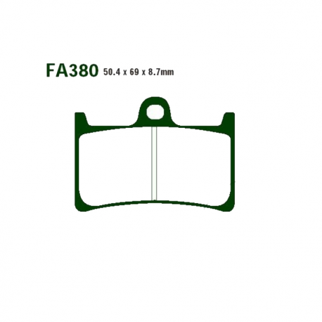 Pastiglie Freno Sinterizzate Yamaha FZ1 1000 N - FZ1 1000 S Fazer 