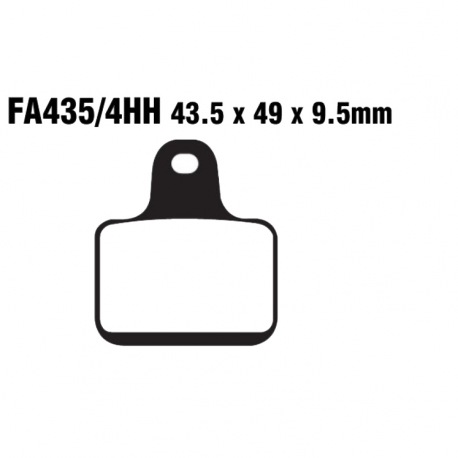 Pastiglie Freno Sinterizzate MV Agusta F4 1000 312R 