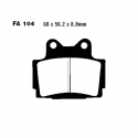Pastiglie Freno Sinterizzate Yamaha FZR 400 RRSP - FZS 600