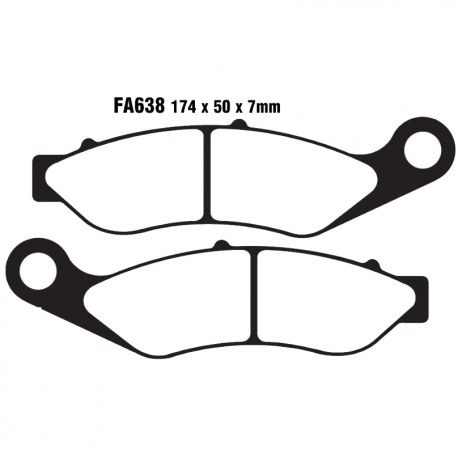 Pastiglie Freno Sinterizzate Harley Davidson 