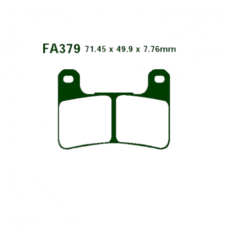 Pastiglie Freno Sinterizzate Kawasaki Z 1000 D - Z 1000 SX ABS 