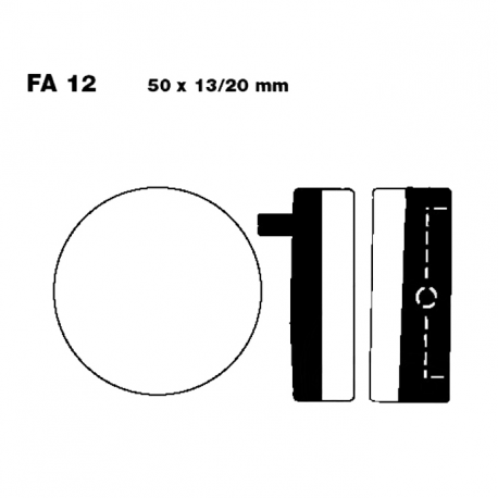 Pastiglie Freno Semi Sinter Honda CB 750 K Four 