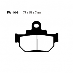 Pastiglie Freno Semi Sinter Suzuki GZ 125 Marauder - LS 650 P