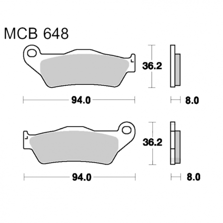 Pastiglie Freno Sinterizzate Aprilia - MBK - Suzuki - Piaggio