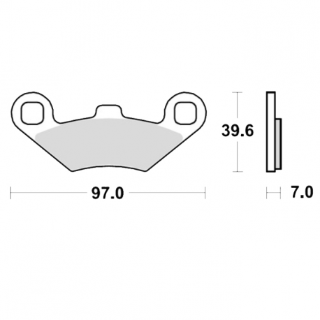 Pastiglie Freno Sinterizzate Peugeot Metropolis 400 Sport 