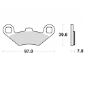 Pastiglie Freno Sinterizzate Peugeot Metropolis 400 Sport