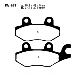 Pastiglie Freno Sinterizzate Benelli - Yamaha - Suzuki - Kymco