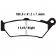 Pastiglie Freno BMW C1 125 - C1 200 ABS 