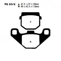 Pastiglie Freno Aprilia - Honda - Piaggio