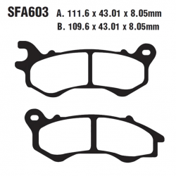 Pastiglie Freno Honda - Kymco - Peugeot