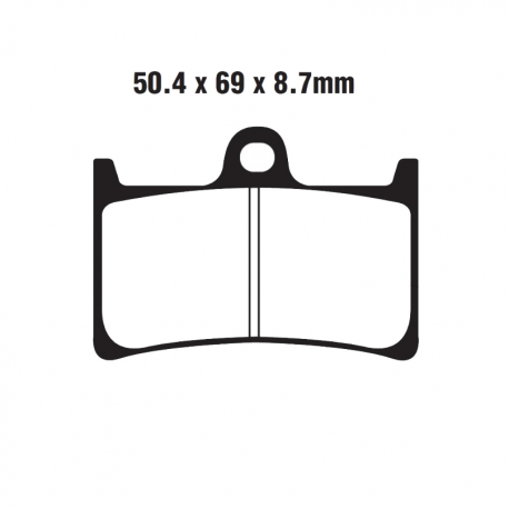 Pastiglie Freno Yamaha XP 500 Tmax - XP 530 A Tmax ABS 