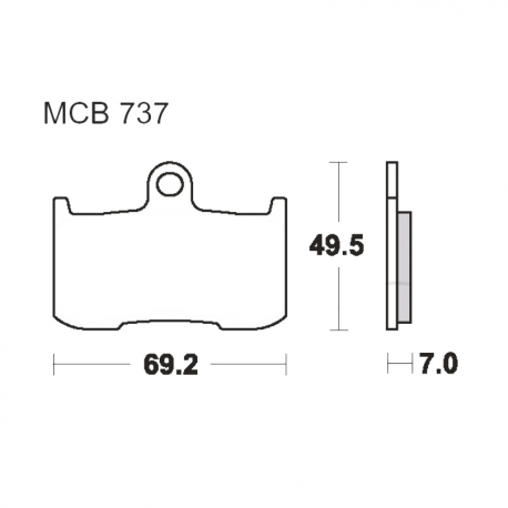 Pastiglie Freno In Carbonio Kawasaki - Suzuki - Triumph